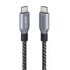 Плетеный кабель из переработанных материалов Anker Prime USB-C to USB-C (240W, Upcycled-Braided) Cable 1.8 метра (A88E2012)