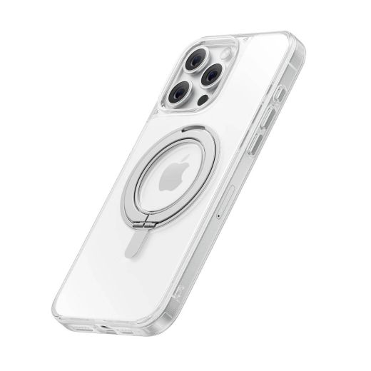 Чехол-подставка Anker MagGo Magnetic Case with Stand (360° Ring Stand) Clear для iPhone 16 Pro (A90H100A)