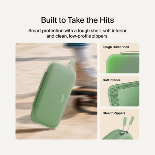Зарядный чехол Belkin Charging Case Pistachio Green для Nintendo Switch 2 (ENA001fqSE-V1)