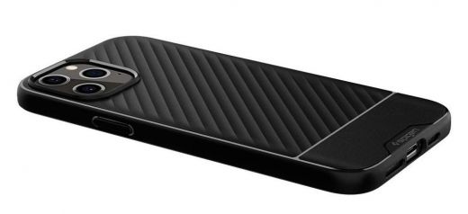 Чехол Spigen Core Armor Matte Black для iPhone 12 | 12 Pro (ACS01515)