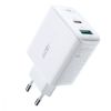 Мережевий зарядний пристрій Acefast A5 PD 32W (Type-C + USB) White