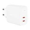 Быстрая зарядка Acefast A9 PD 40W (2 Type-C) White