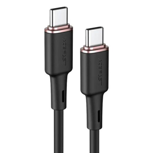 Кабель Acefast [C2-03] Data Cable USB-C to USB-C 60W 1.2м Black