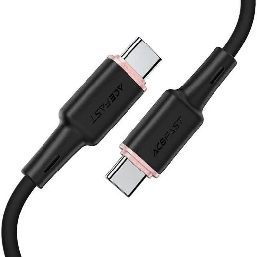 Кабель Acefast [C2-03] Data Cable USB-C to USB-C 60W 1.2м Black