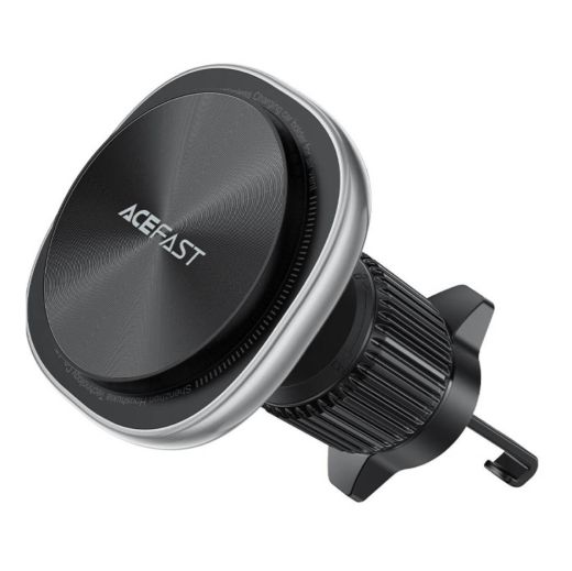 Автомобильный держатель с беспроводной зарядкой Acefast D41 Air Vent Series Silver