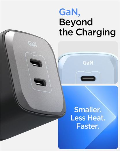 Быстрая зарядка Spigen ArcStation Pro GaN 45W Black (ACH05154)