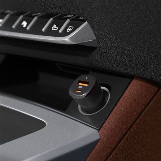 Автомобильная зарядка Spigen ArcStation Essential 48W Car Charger Black (ACP08447)
