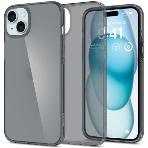 Прозрачный чехол Spigen Crystal Flex Space Crystal для iPhone 15 Plus (ACS06457)