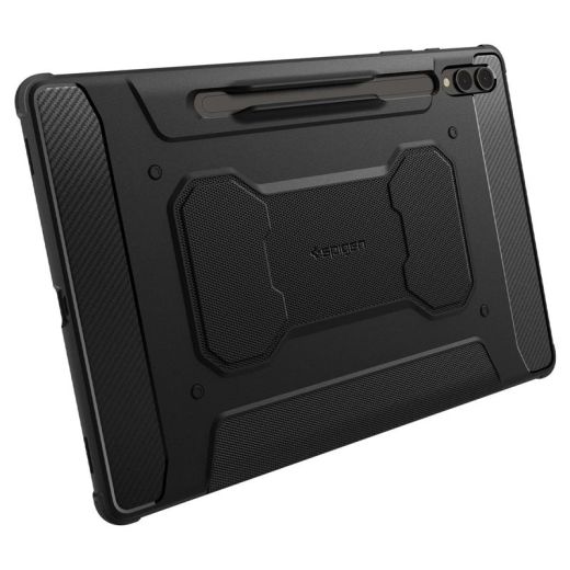 Противоударный чехол Spigen Rugged Armor Pro Black для Samsung Galaxy Tab S10 Plus (ACS06539)