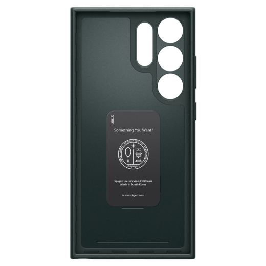 Чохол Spigen Thin Fit Abyss Green для Samsung Galaxy S24 Ultra (ACS07282)