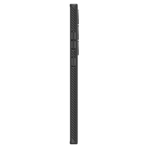 Чохол Spigen Liquid Air Matte Black для Samsung Galaxy S24 Ultra (ACS07287)