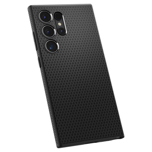 Чохол Spigen Liquid Air Matte Black для Samsung Galaxy S24 Ultra (ACS07287)