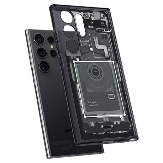 Прозрачный чехол Spigen Ultra Hybrid Zero One для Samsung Galaxy S24 Ultra (ACS07293)