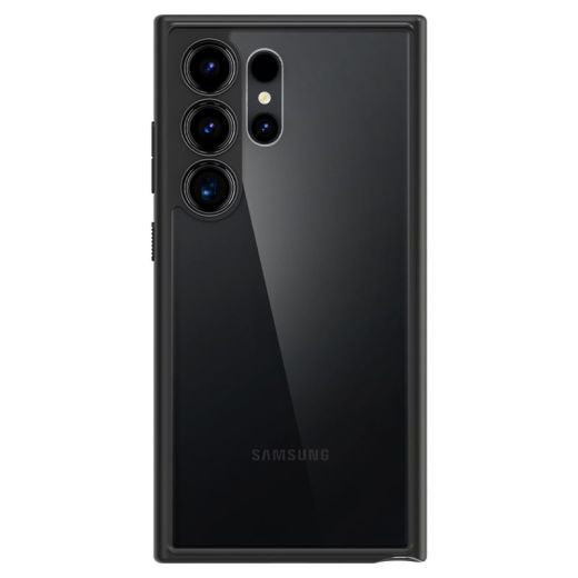 Прозорий чохол Spigen Ultra Hybrid Matte Black для Samsung Galaxy S24 Ultra (ACS07295)