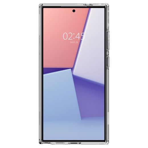 Прозрачный чехол-подставка Spigen Ultra Hybrid S Crystal Clear для Samsung Galaxy S24 Ultra (ACS07299)