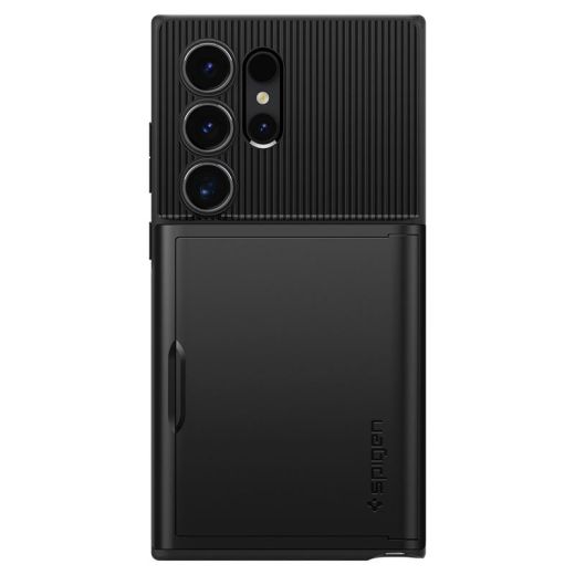 Чехол Spigen Slim Armor CS Black для Samsung Galaxy S24 Ultra (ACS07306)
