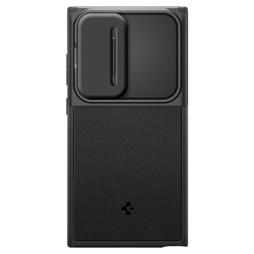 Чехол с защитой камеры Spigen Optik Armor Black для Samsung Galaxy S24 Ultra (ACS07313)