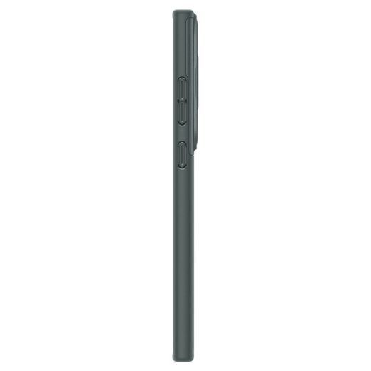 Чехол с защитой камеры Spigen Optik Armor Abyss Green для Samsung Galaxy S24 Ultra (ACS07314)