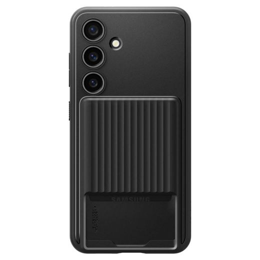 Чохол Spigen Liquid Slot Matte Black для Samsung Galaxy S24 (ACS07360)