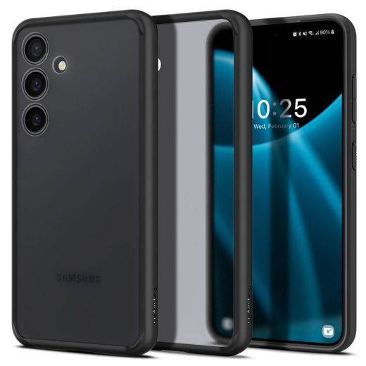 Прозрачный чехол Spigen Ultra Hybrid Frost Black для Samsung Galaxy S24 (ACS07353)