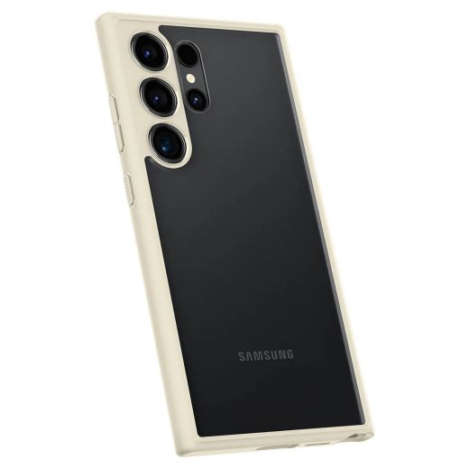 Прозрачный чехол Spigen Ultra Hybrid Mute Beige для Samsung Galaxy S24 Ultra (ACS07415)