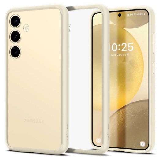 Прозрачный чехол Spigen Ultra Hybrid Mute Beige для Samsung Galaxy S24 (ACS07416)