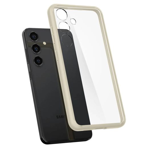 Прозрачный чехол Spigen Ultra Hybrid Mute Beige для Samsung Galaxy S24 (ACS07416)