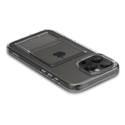 Чохол з гаманцем Spigen Crystal Slot Crystal Clear для iPhone 16 Pro (ACS08144)