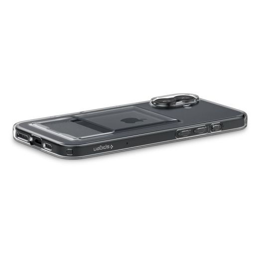 Чехол с кошельком Spigen Crystal Slot Crystal Clear для iPhone 16 (ACS08213)