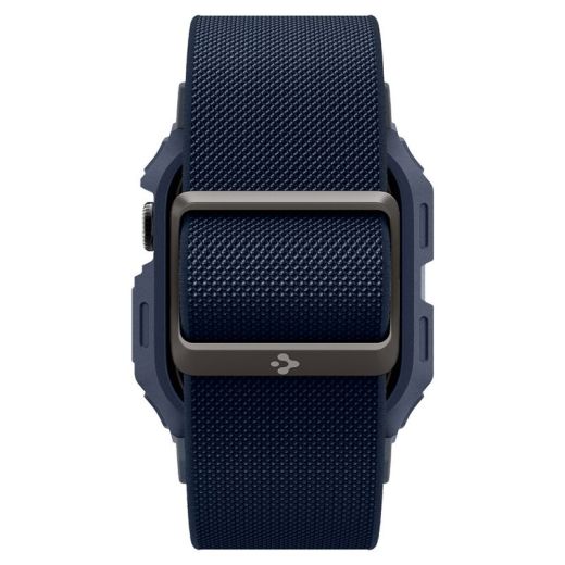 Чехол с ремешком Spigen Lite Fit Pro Navy Blue для Apple Watch Series 10 (2024) 46мм (ACS08925)