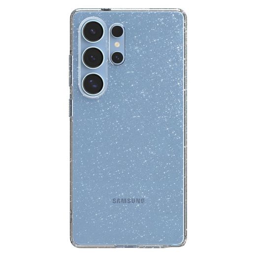 Прозорий чохол Spigen Liquid Crystal Glitter Crystal Quartz для Samsung Galaxy S25 Ultra (ACS08950)