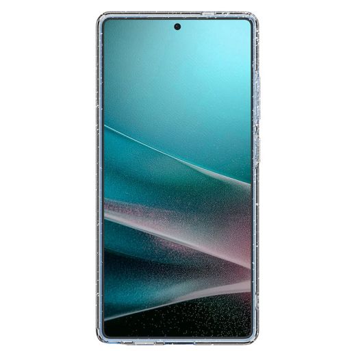Прозорий чохол Spigen Liquid Crystal Glitter Crystal Quartz для Samsung Galaxy S25 Ultra (ACS08950)