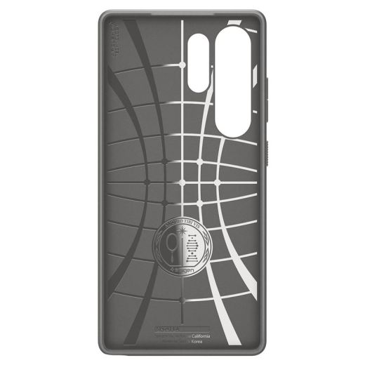 Чехол Spigen Liquid Air Marble Gray для Samsung Galaxy S25 Ultra (ACS08954)