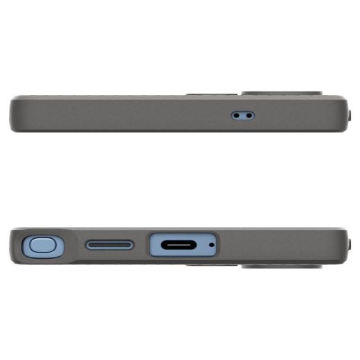 Чехол Spigen Liquid Air Marble Gray для Samsung Galaxy S25 Ultra (ACS08954)