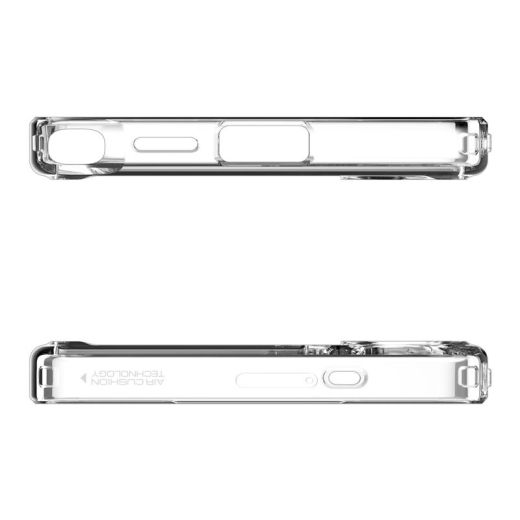 Прозорий чохол Spigen Ultra Hybrid MagSafe Clear White для Samsung Galaxy S25 Ultra (ACS08956)