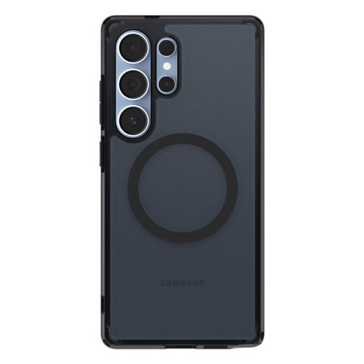 Прозрачный чехол Spigen Ultra Hybrid MagSafe Frost Black для Samsung Galaxy S25 Ultra (ACS08960)