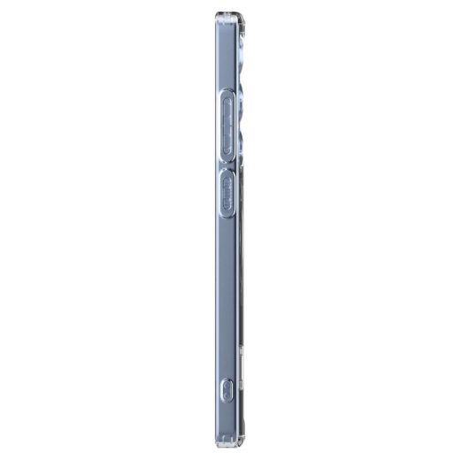 Прозорий чохол-підставка Spigen Ultra Hybrid S MagSafe Clear White для Samsung Galaxy S25 Ultra (ACS08963)