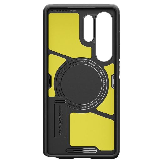 Чохол-підставка Spigen Tough Armor MagSafe Black для Samsung Galaxy S25 Ultra (ACS08964)
