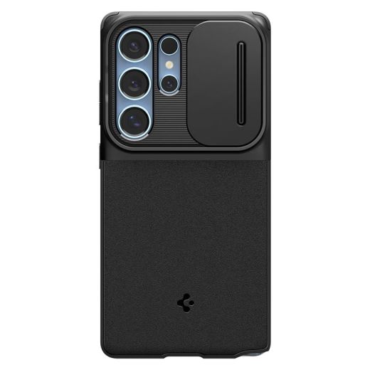 Чохол з захистом камери Spigen Optik Armor Black для Samsung Galaxy S25 Ultra (ACS08969)