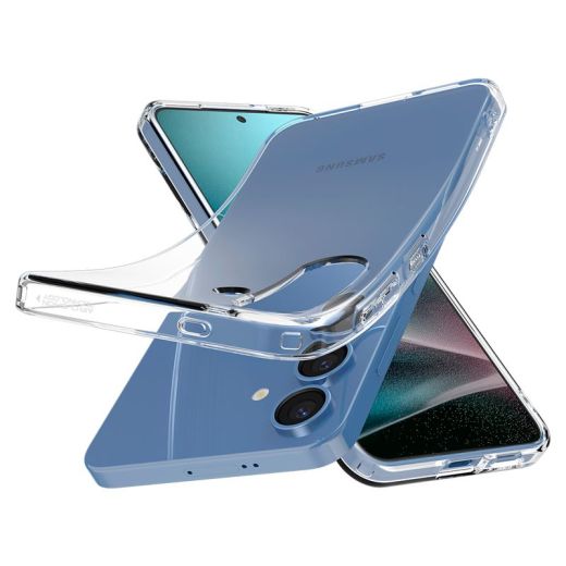 Прозрачный чехол Spigen Liquid Crystal Crystal Clear для Samsung Galaxy S25 Plus (ACS08974)