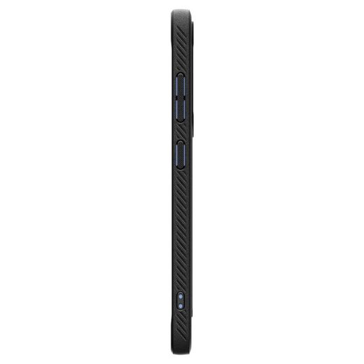 Протиударний чохол Spigen Rugged Armor MagSafe Matte Black для Samsung Galaxy S25 (ACS08998)