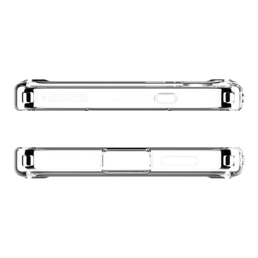 Прозорий чохол Spigen Ultra Hybrid MagSafe Clear White для Samsung Galaxy S25 Plus (ACS08981)