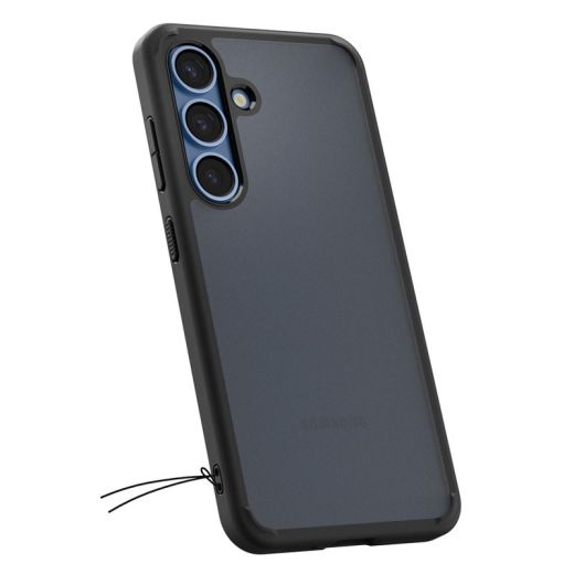 Прозрачный чехол Spigen Ultra Hybrid Frost Black для Samsung Galaxy S25 (ACS09007)