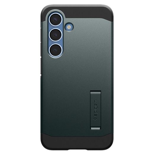 Чохол-підставка Spigen Tough Armor MagSafe Abyss Green для Samsung Galaxy S25 Plus (ACS08989)