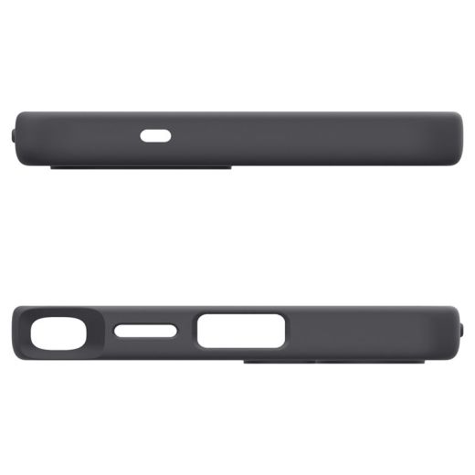 Силіконовий чохол Spigen Silicone Fit MagSafe Black для Samsung Galaxy S25 Ultra (ACS09017)
