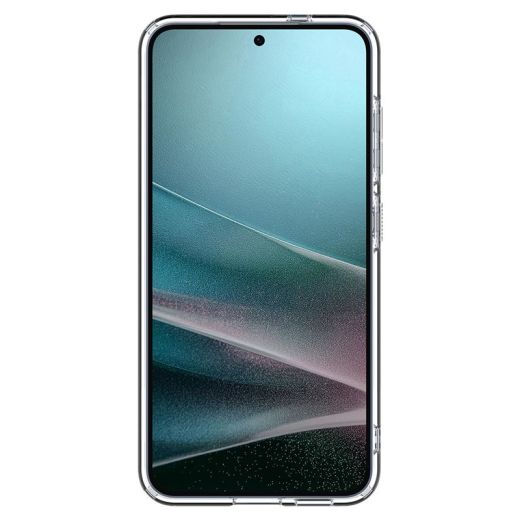 Прозрачный чехол-подставка Spigen Ultra Hybrid S MagSafe Clear White для Samsung Galaxy S25 (ACS09026)