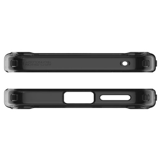 Прозрачный чехол Spigen Ultra Hybrid MagSafe Zero One Black для Google Pixel 9a (ACS09044)