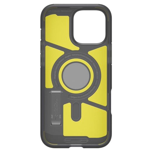 Противоударный чехол Spigen Tough Armor T MagSafe Frost Black для iPhone 16 Pro Max (ACS09070)