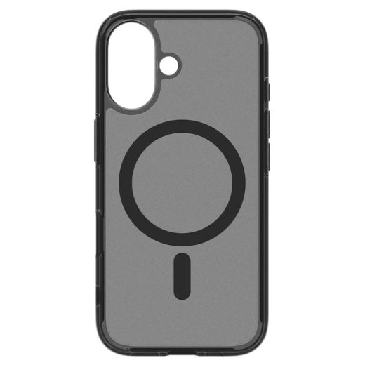Прозорий чохол Spigen Ultra Hybrid T MagSafe Frost Black для iPhone 16 (ACS09074)
