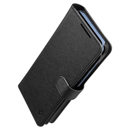 Чехол-книжка Spigen Wallet S Black для Samsung Galaxy S25 Plus (ACS09125)